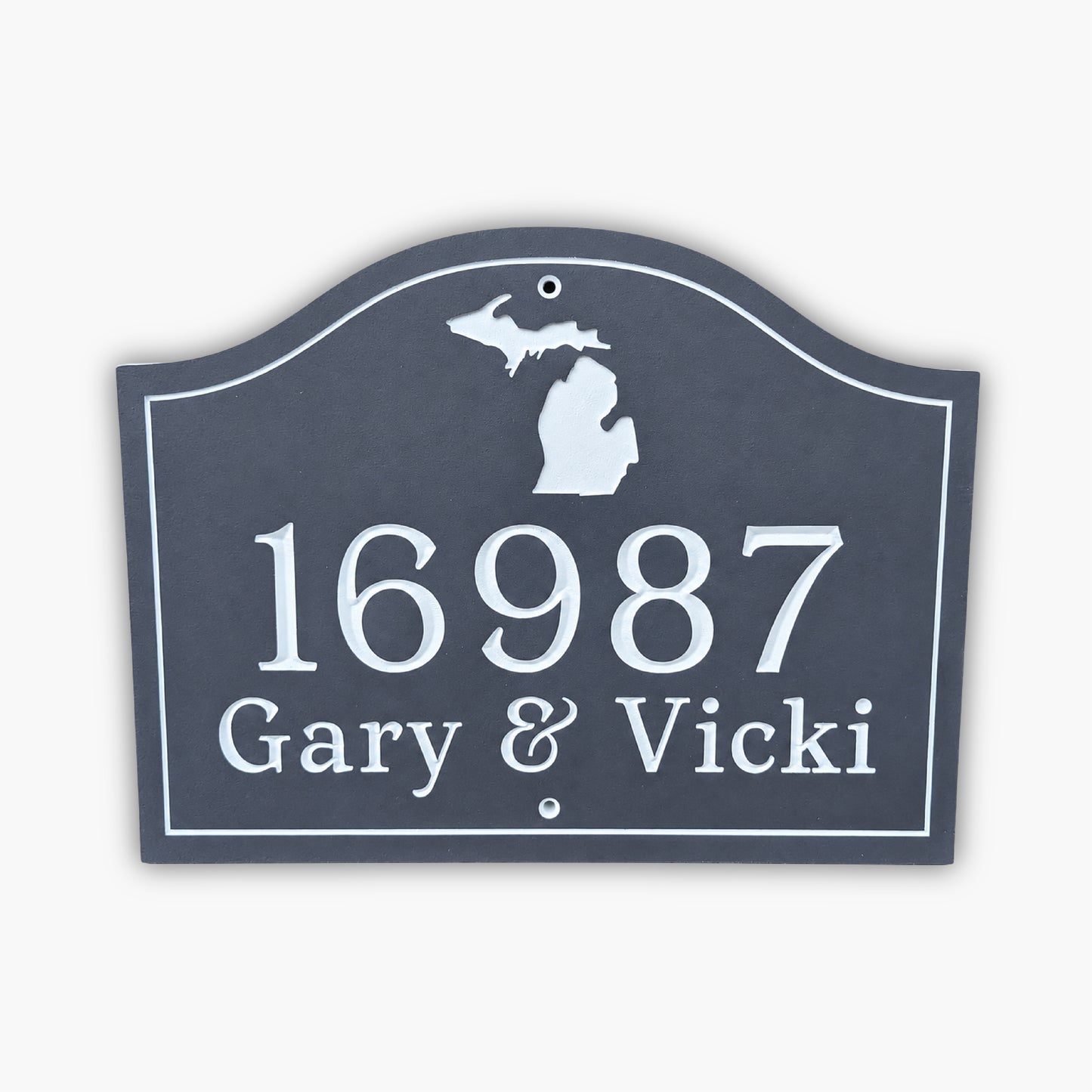 custom address sign