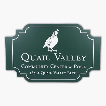 Community Entrance Sign