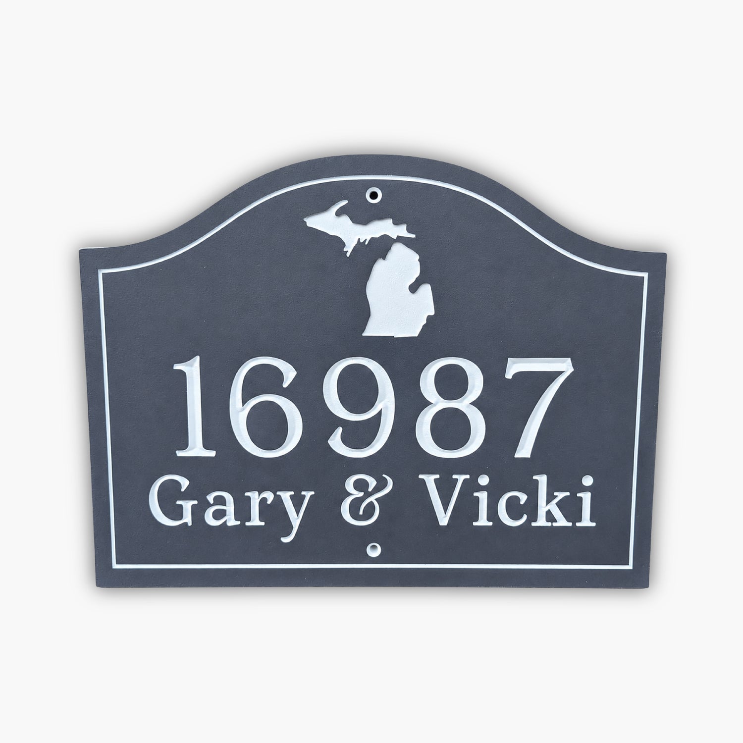 custom address sign