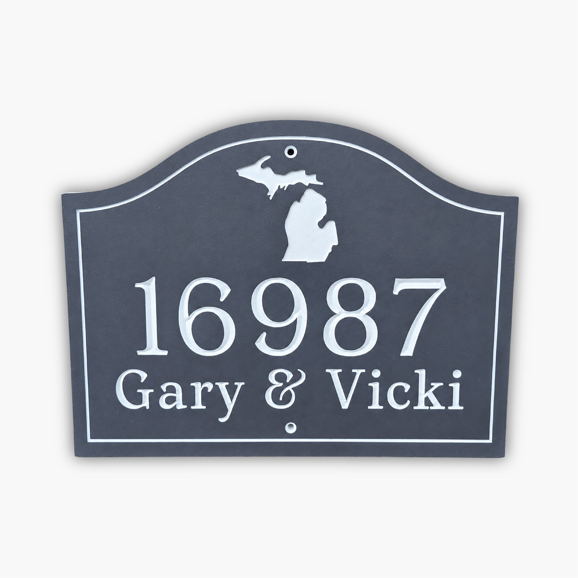 custom address sign