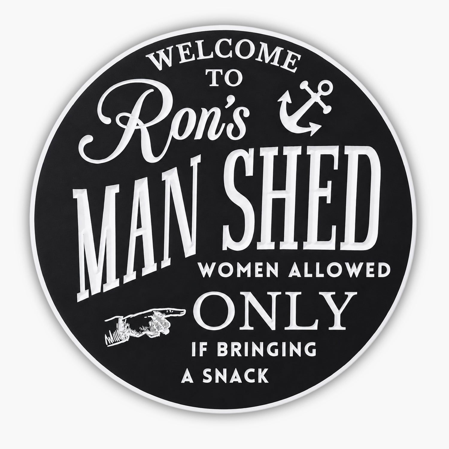 man shed