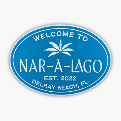 nar-a-logo custom pvc sign