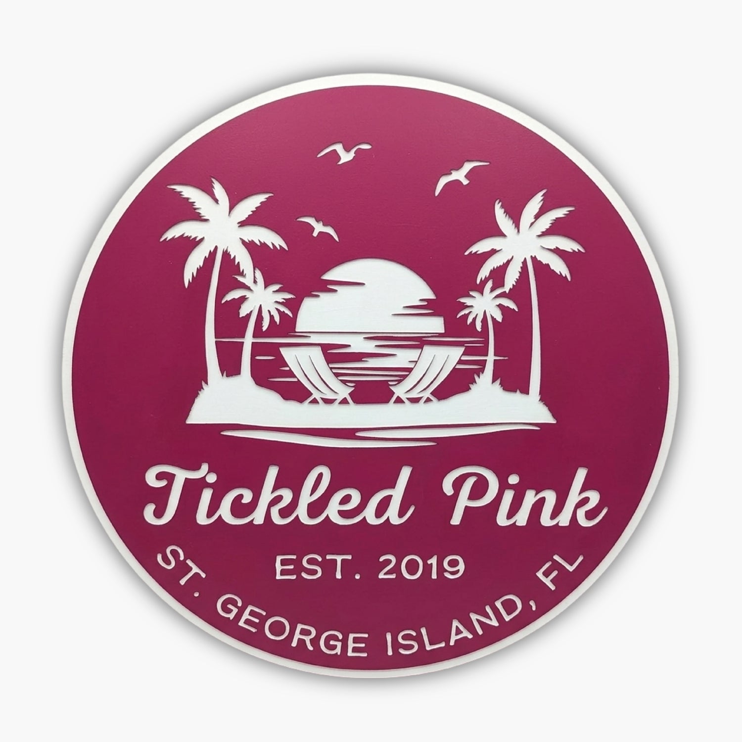 tickled pinch custom sign