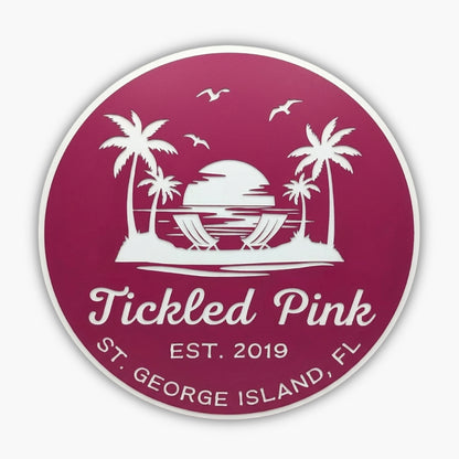 tickled pinch custom sign
