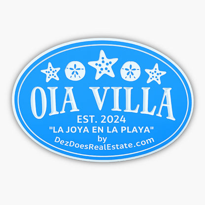 dezdoesrealestate.com custom pvc sign oia villa
