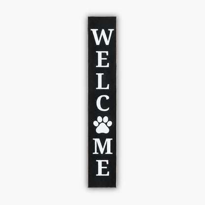 Personalized Vertical Welcome Sign