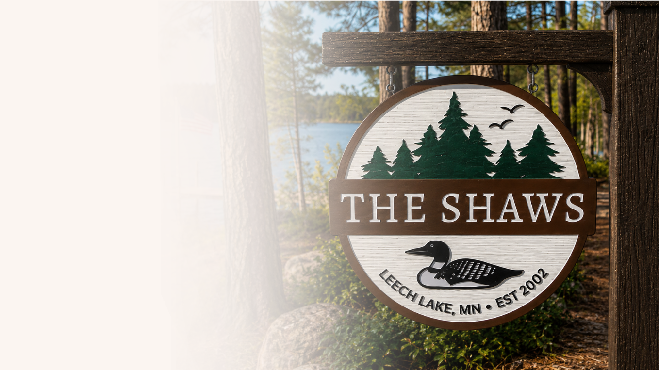 Beautiful Custom Signs for Your Home, Business, Vacation Getaway & More!