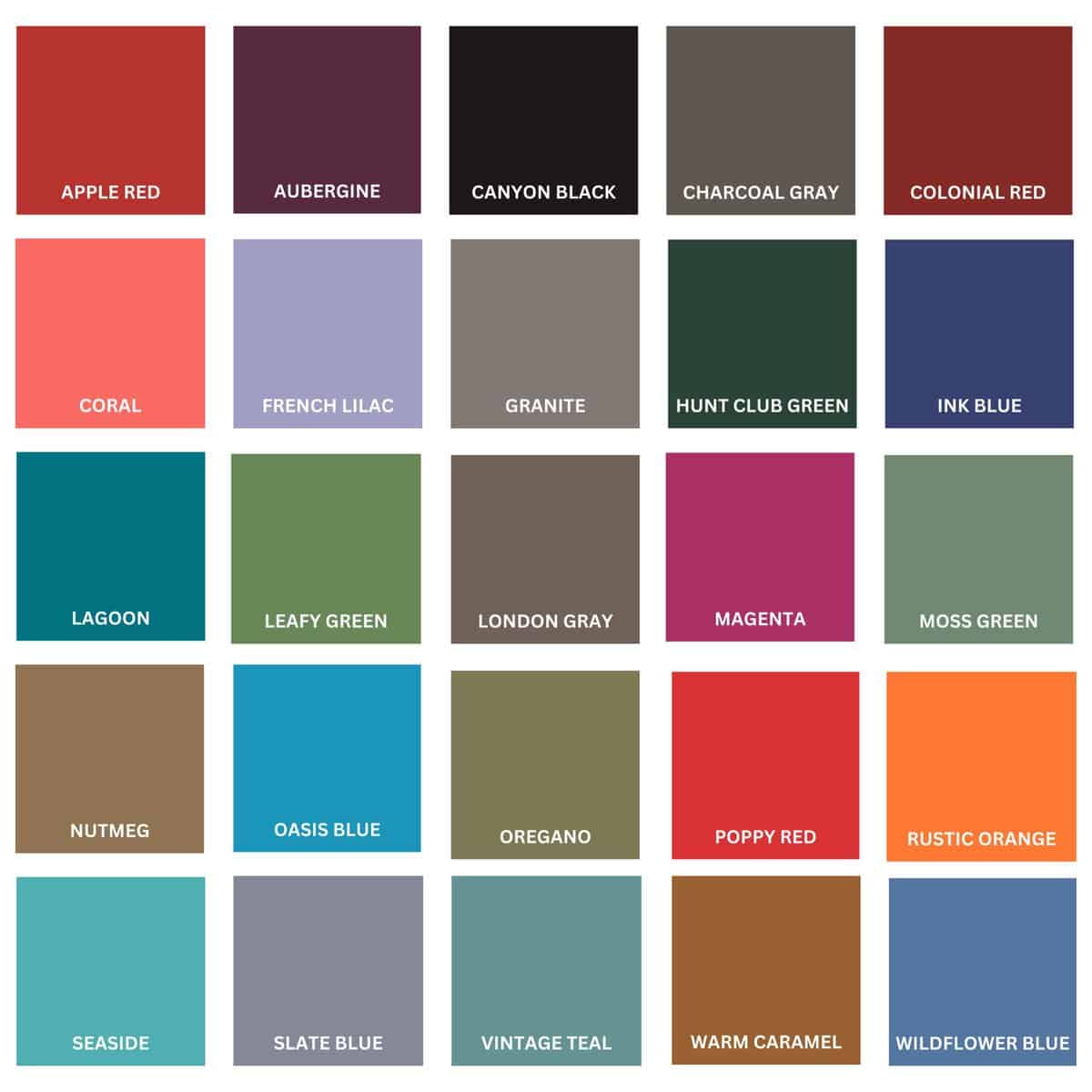 Community Entrance Sign featuring a variety of color swatches including teal, green, and red.