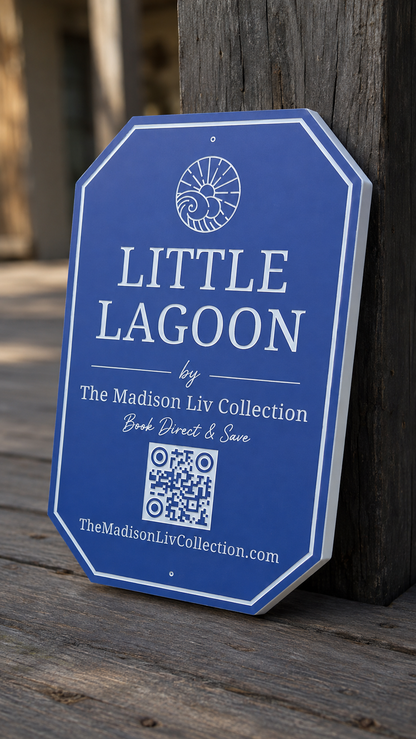 Custom Vacation Rental Sign for Airbnb & VRBO